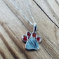 Paw Print Pendant