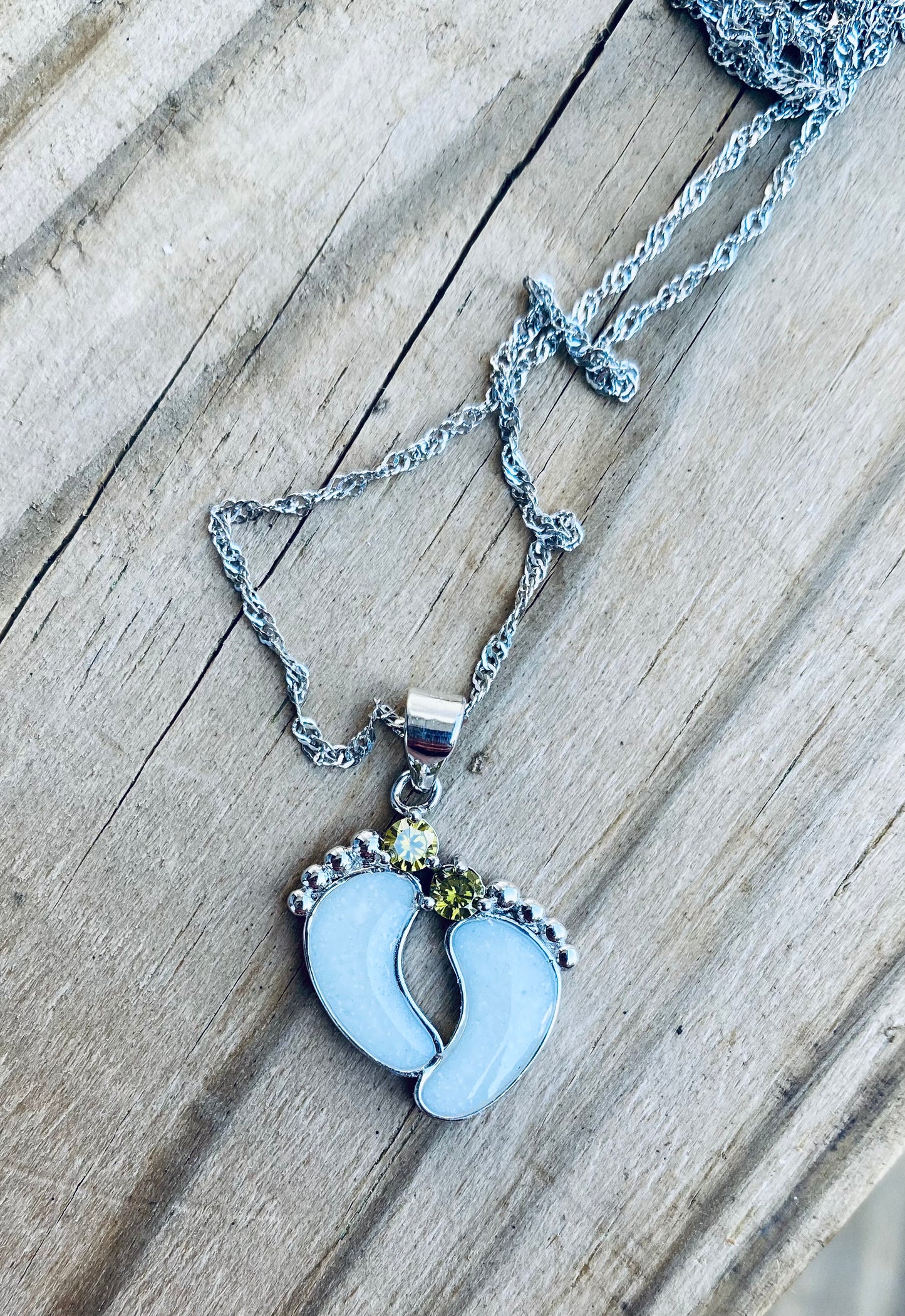 Footprints Pendant