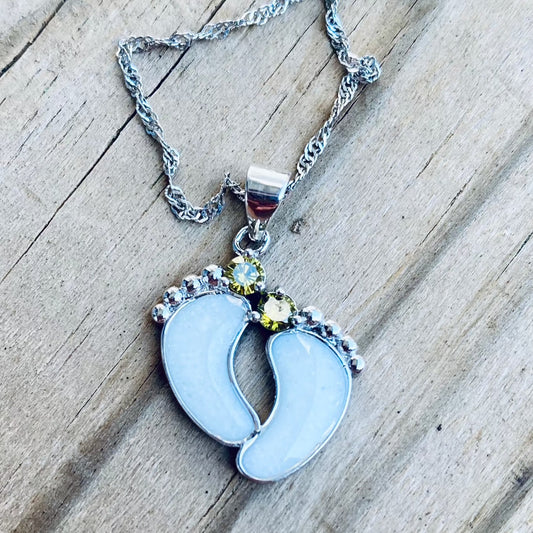 Footprints Pendant