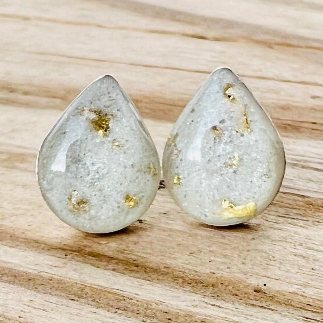 Teardrop Studs